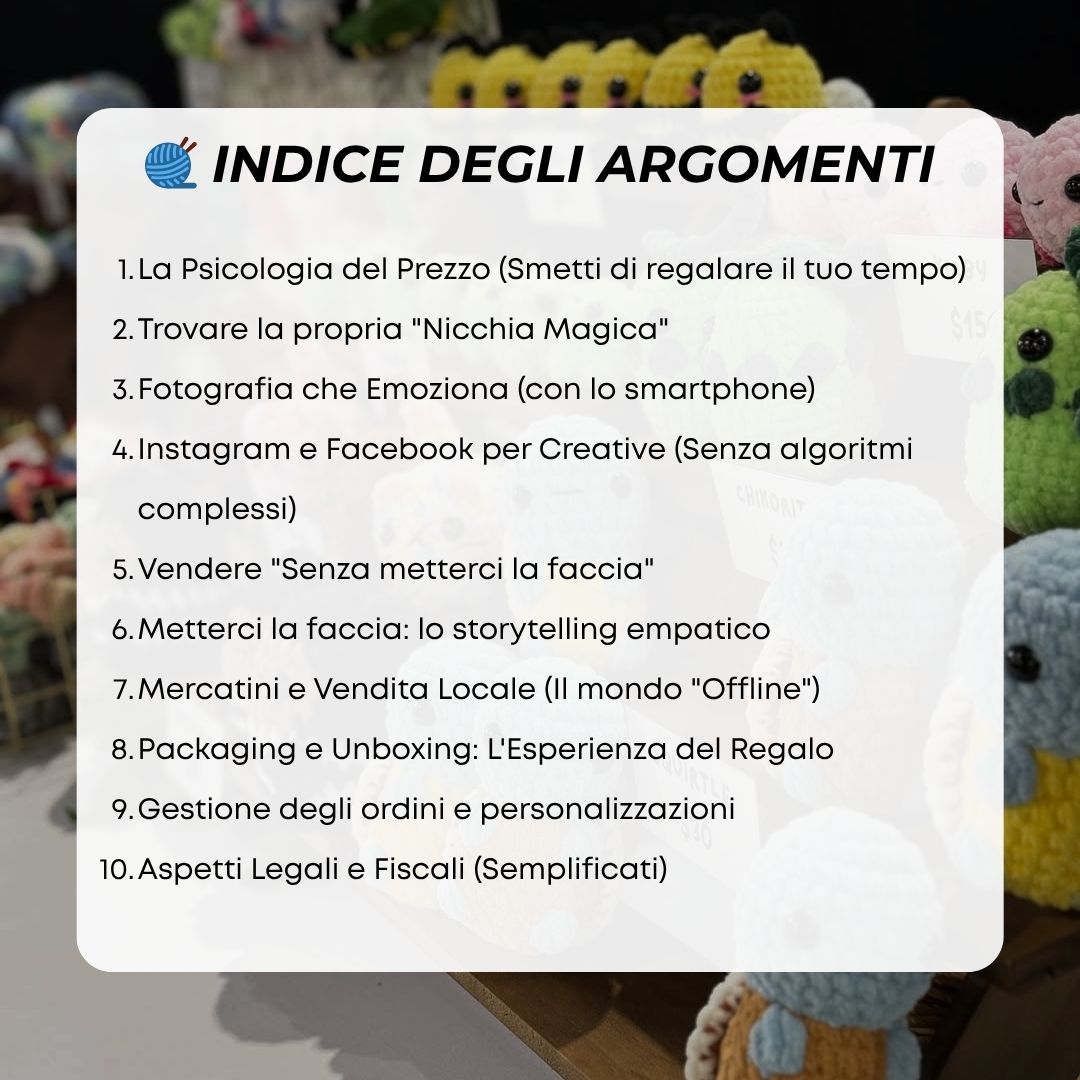 Vivere di Uncinetto: Guida Completa per Vendere le tue Creazioni