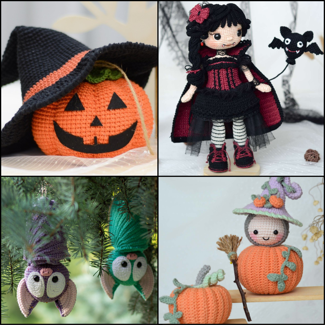 Super Bundle Amigurumi PDF in Italiano: 13 schemi di animali tenerissimi + Speciale Halloween in regalo!
