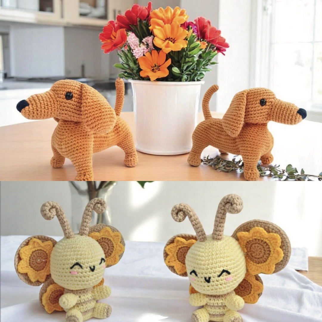 Super Bundle Amigurumi PDF in Italiano: 13 schemi di animali tenerissimi + Speciale Halloween in regalo!