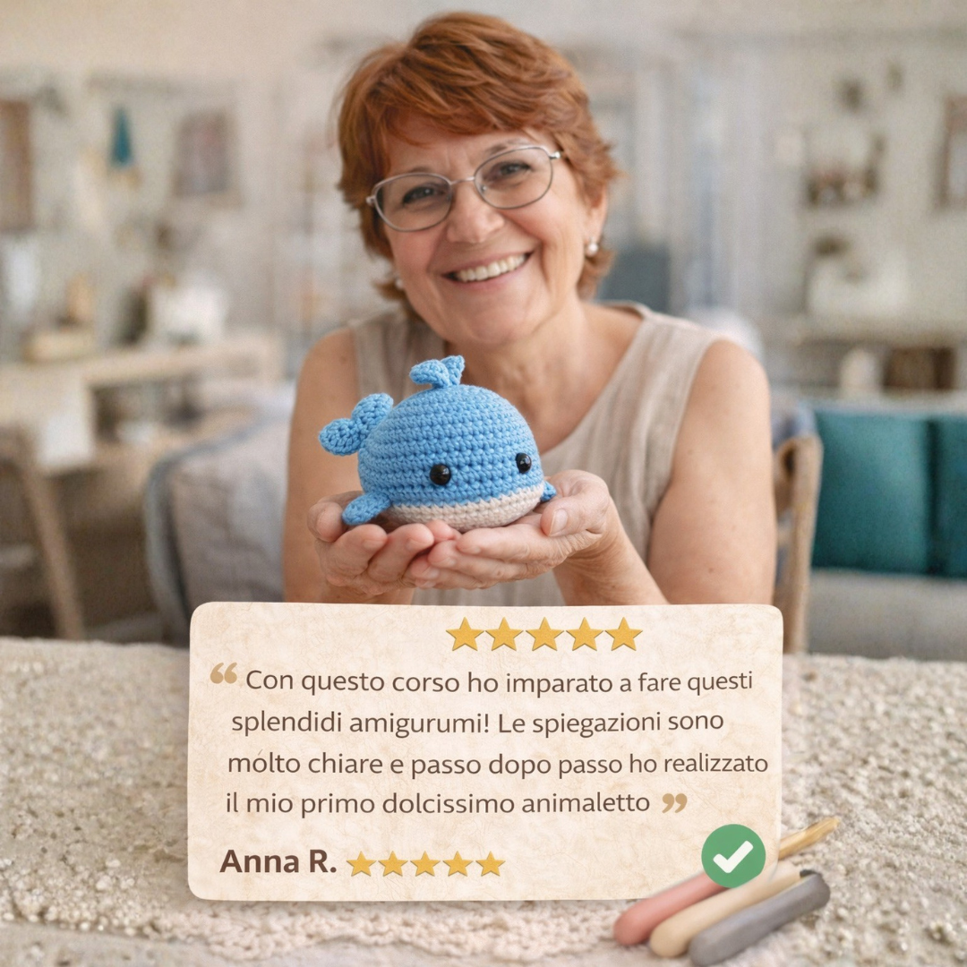 Corso Amigurumi per Principianti | Crea il tuo Primo Amigurumi in 7 giorni