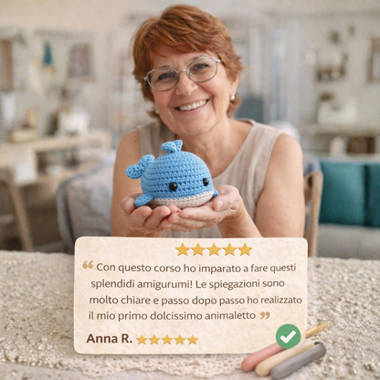 Corso Amigurumi per Principianti | Crea il tuo Primo Amigurumi in 7 giorni