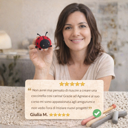 Corso Amigurumi per Principianti | Crea il tuo Primo Amigurumi in 7 giorni