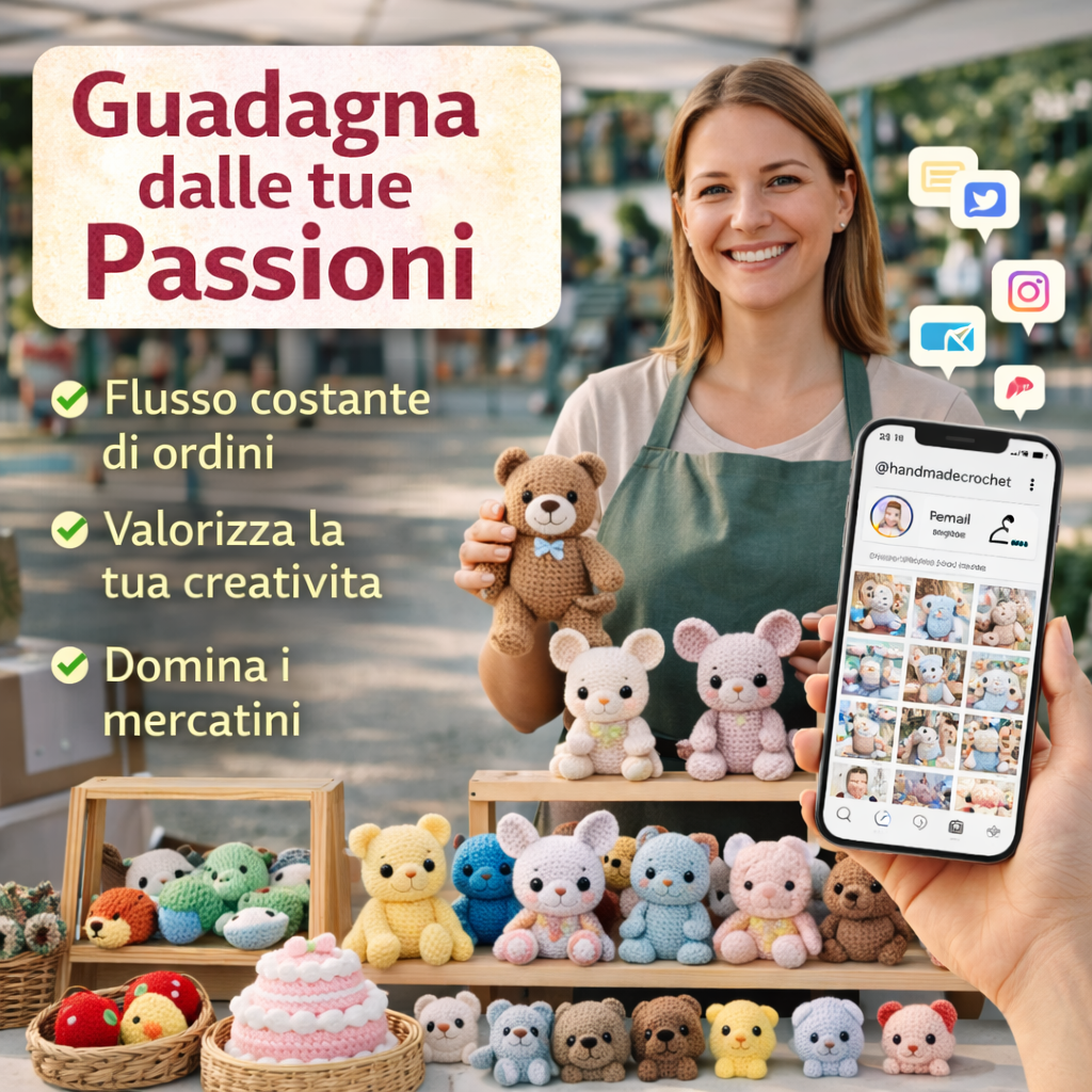 Vivere di Uncinetto: Guida Completa per Vendere le tue Creazioni