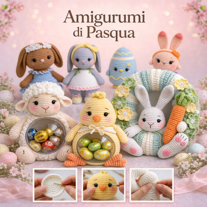 Pasqua Creativa in Amigurumi 🕊️
