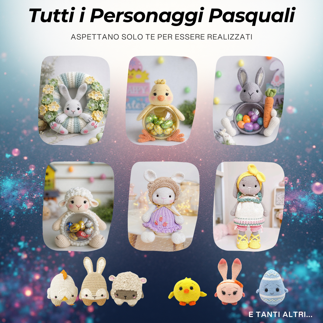 Pasqua Creativa in Amigurumi 🕊️